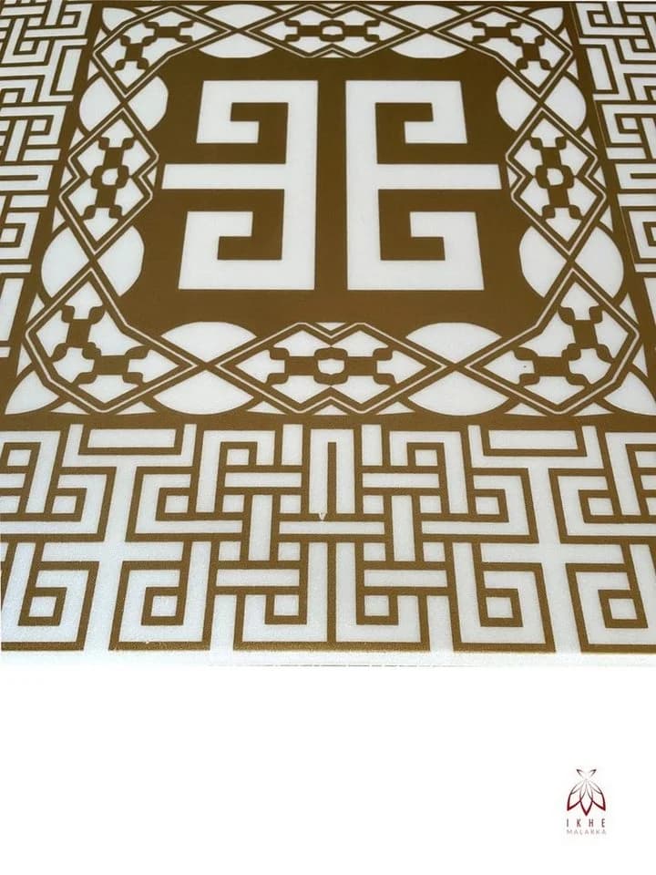 IKHEMalarka 3D Wandpaneel Weiß Polystyrol - Bild 5