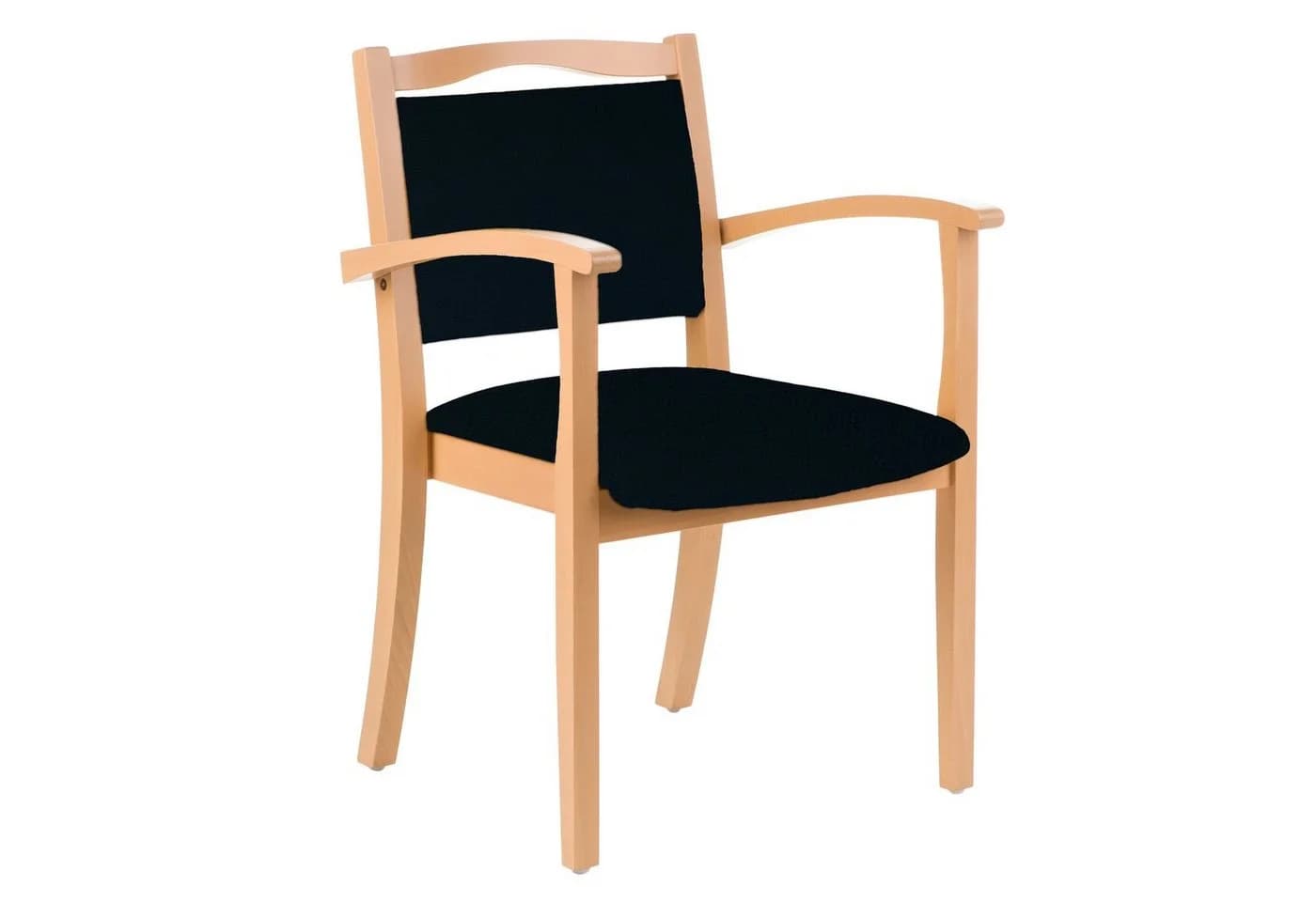 einrichtungsdesign24 Armlehnstuhl Alexander Seniorenstuhl Esszimmer Massivholz - Bild 2