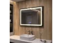 AQUABATOS LED Badspiegel mit Touchschalter, Dimmbar, Beschlagfrei, IP44 Bild 1
