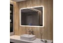 AQUALAVOS LED Badspiegel mit Touch-Sensor und Anti-Beschlag Bild 2