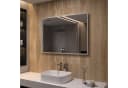 AQUALAVOS LED Badspiegel mit Touch-Sensor und Anti-Beschlag Bild 3