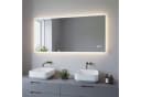 AQUALAVOS LED Badspiegel mit Beleuchtung, Touch-Sensor, Anti-Beschlag Bild 1
