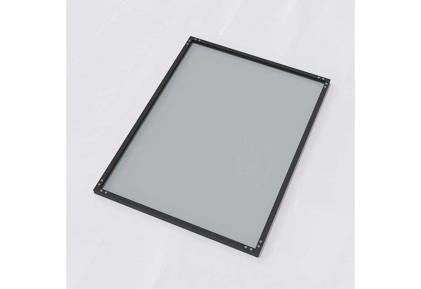 AQUABATOS Wandspiegel Schwarz Aluminium Rahmen - Bild 5