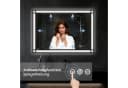 AQUABATOS LED Badspiegel mit Beleuchtung 3 Lichtfarben Touch Bild 1