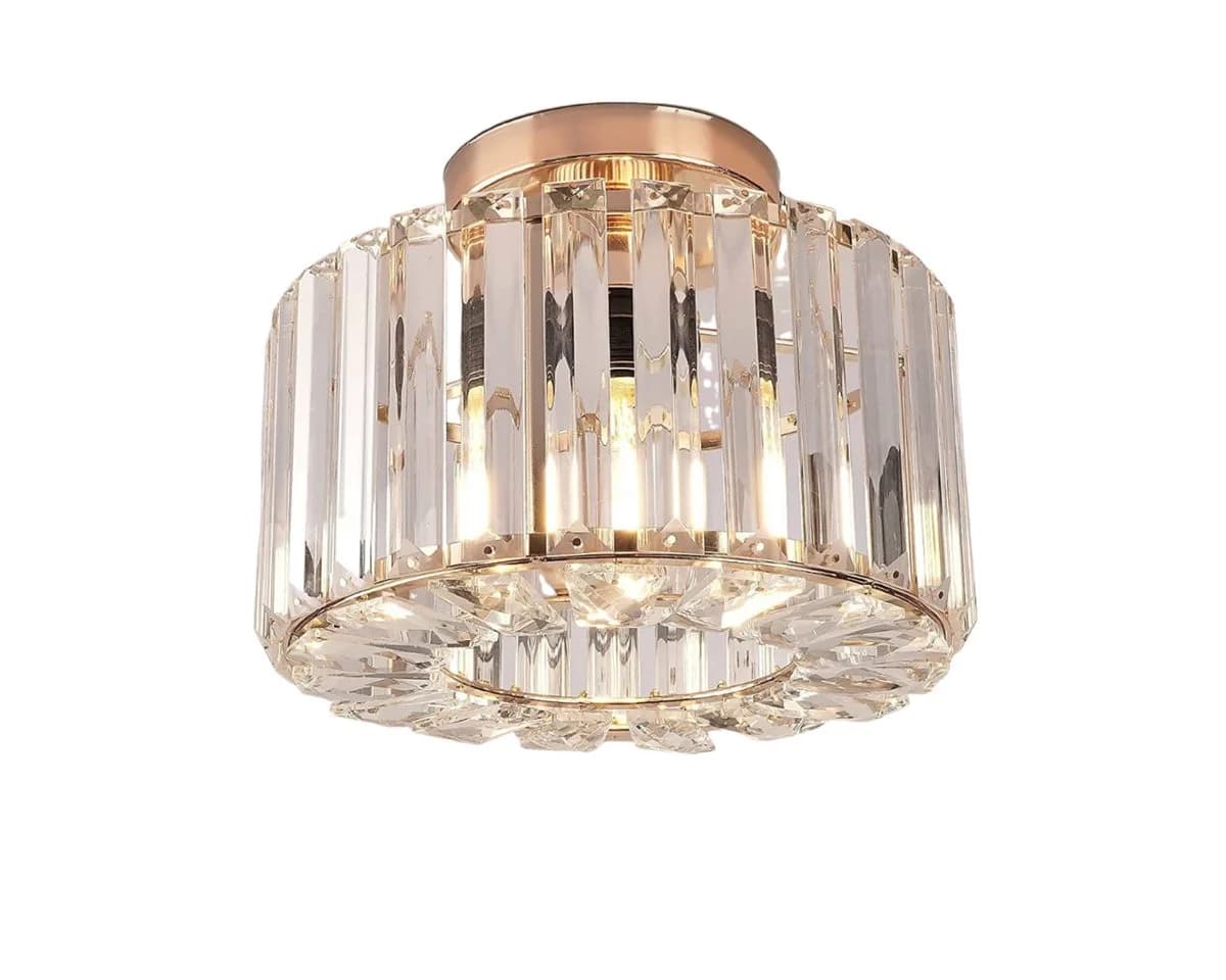 Riserva Kristall Deckenlampe E27 Gold - Bild 2