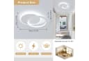Riserva LED Deckenleuchte dimmbar 32W Weiß mit Fernbedienung Bild 5