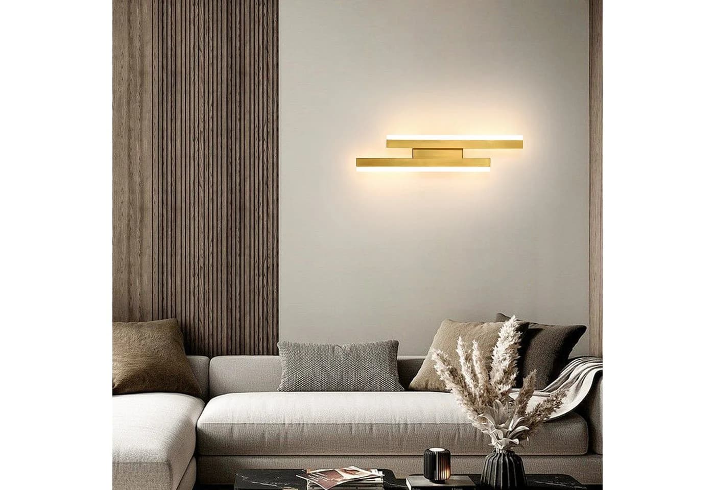 Riserva LED Wandleuchte Weiß 16W 3 Lichtfarben Modern - Bild 5