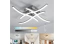 Riserva LED Deckenleuchte 28W dimmbar Silber Fernbedienung Bild 5