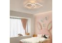 Riserva LED Deckenleuchte Modern Kreuz Design Weiß 50W Bild 3