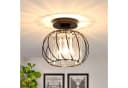 Riserva Deckenleuchte Kristalllüster Pendelleuchte Retro-Industriestil Bild 1