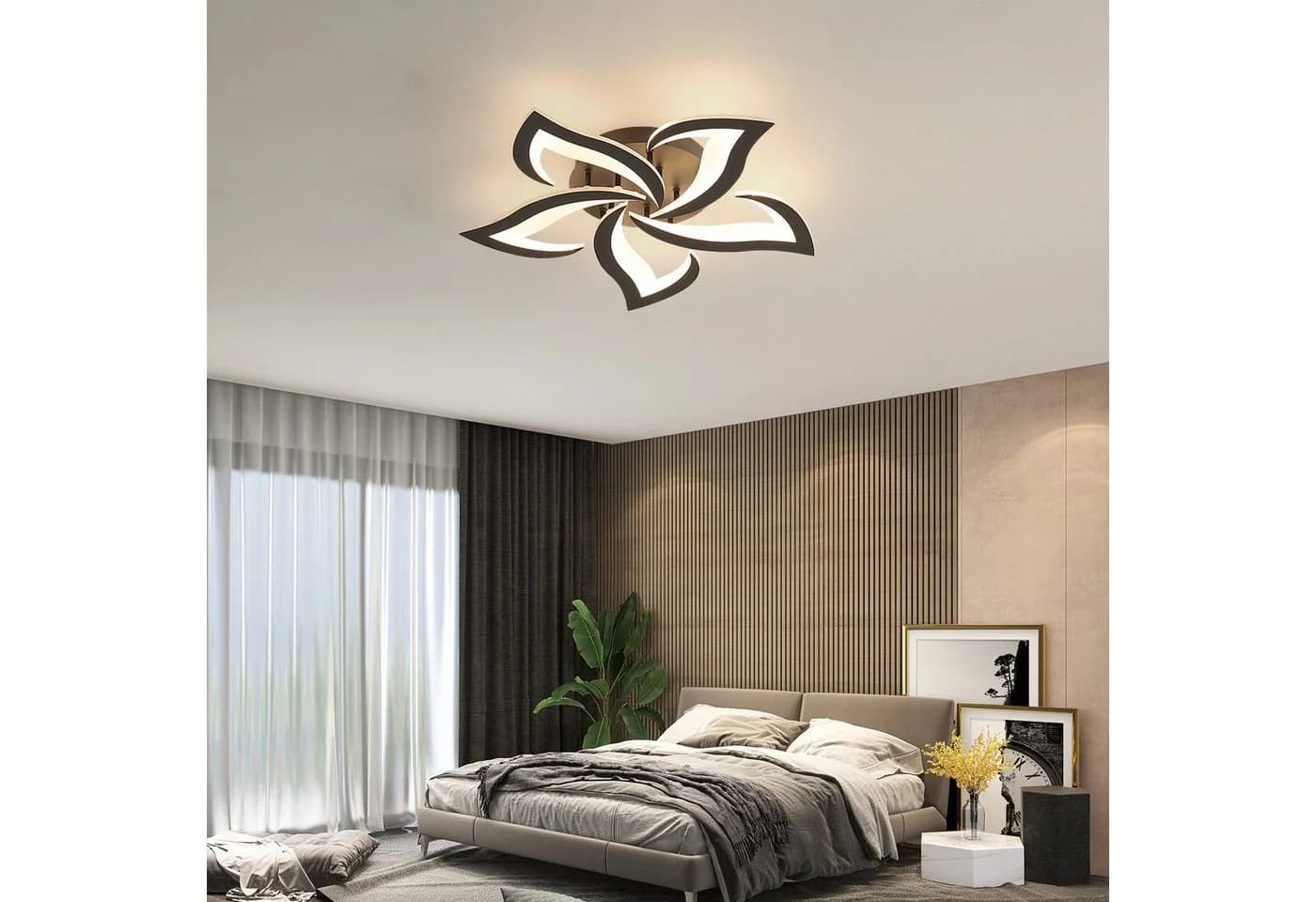 Riserva LED Deckenleuchte Dimmbar 40W Weiß mit Fernbedienung - Bild 5