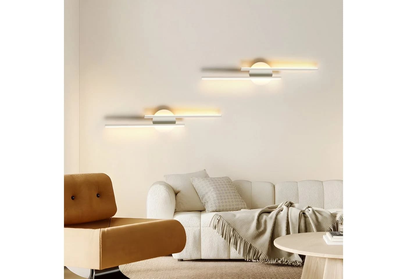 Riserva LED Wandleuchte Schwarz Modern - Bild 5