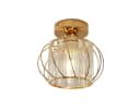 Riserva Kristall Deckenlampe Schwarz/Gold E27 Bild 2