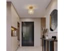 Riserva Kristall Deckenlampe Schwarz/Gold E27 Bild 3
