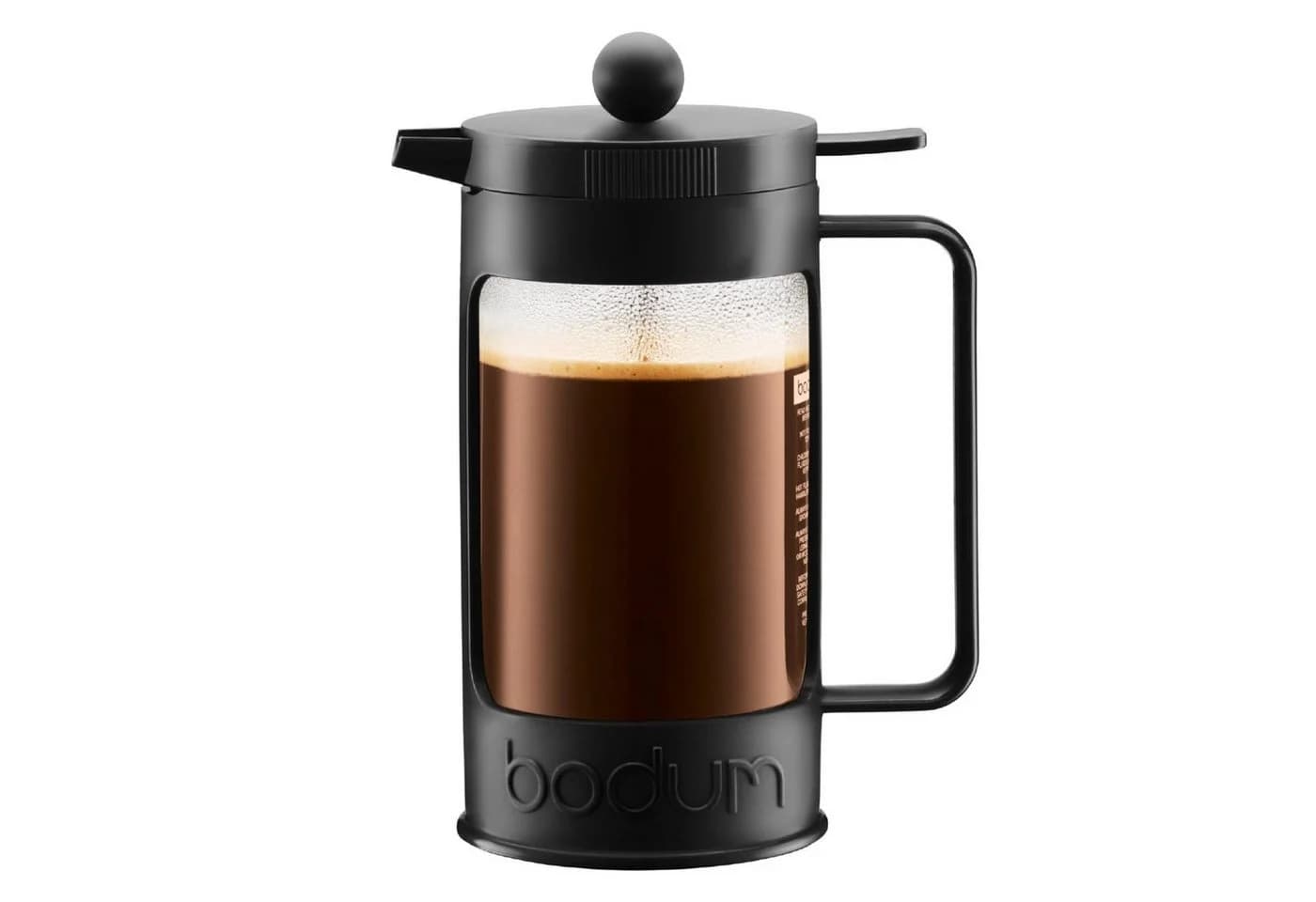 Bodum Kaffeebereiter Schwarz 1 Liter Pressstempel - Bild 2