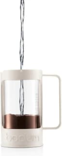 Bodum BEAN Kaffeebereiter 1 Liter Weiß Bild 1