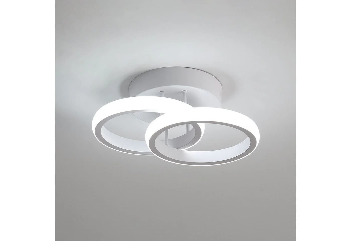 Riserva Dekolicht LED Deckenleuchte Weiß 22W Augenschutzdesign - Bild 3