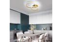 Riserva Deckenleuchte Goldene LED Deckenlampe mit Farbtemperaturwahl Bild 4