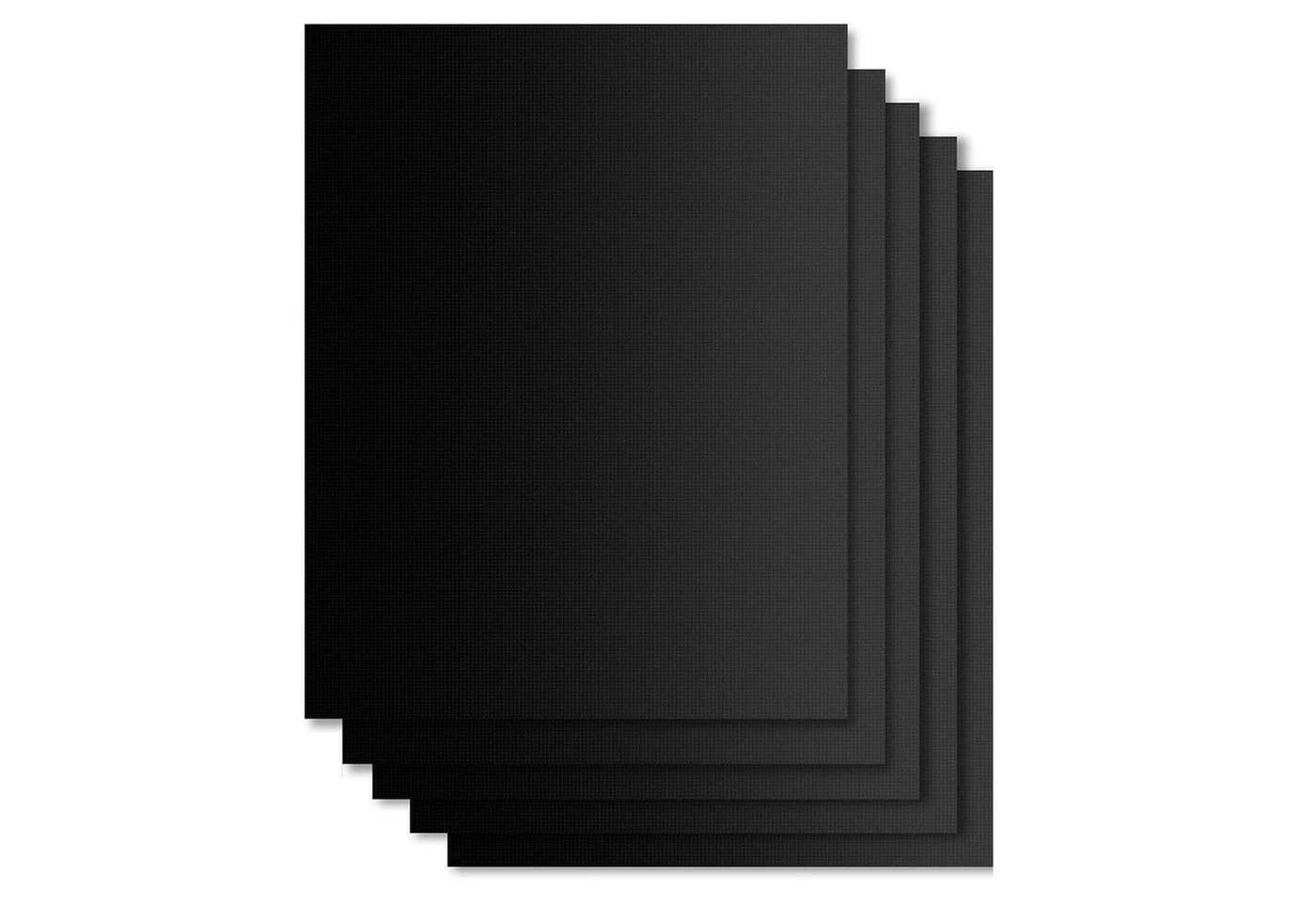 EXTSUD Grillmatten Set 5-tlg. Schwarz Antihaft Grillmatte - Bild 2