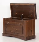 Clever-Moebel Truhe Massivholz Kiefernholz Landhausstil 91x39x50cm Bild 3