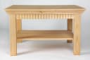 Clever-Moebel Couchtisch Landhausstil 76x76 cm Massivholz Bild 1