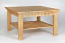 Clever-Moebel Couchtisch Landhausstil 76x76 cm Massivholz Bild 4