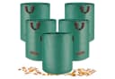 SURFOU Gartensack 5er Pack 272L Dunkelgrün Bild 2