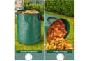 SURFOU Gartensack 5er Pack 272L Dunkelgrün Bild 3
