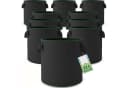 AIMAX Pflanzsack 10er-Set 22L Schwarz PP-Vlies mit Griffen Bild 2