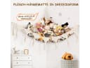 AIMAX Spielzeug-Hängematte aus Baumwolle Weiß Boho Bild 5