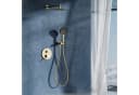 Oihpaw Duschsystem Unterputz mit Regendusche & Brause Gold 30x30 cm Bild 1