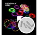 Montegoni Knicklicht-Set 50 Stk. Mehrfarbige Glow Sticks Bild 3