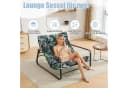 HomeMiYN Loungesessel 2er Set mit Wendekissen Grün Bild 5