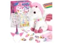 Wootoy Einhorn Plüschtier Geschenkset 21-tlg. Kreativset mit Schmuck Bild 2