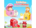 Wootoy Lernspielzeug Dinosaurier-Zug Bunt Modular Bild 1