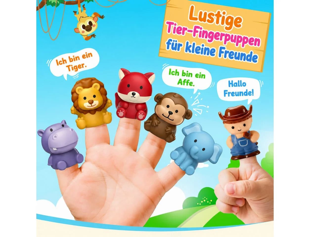 Wootoy Lernspielzeug Dinosaurier-Zug Bunt Modular - Bild 4