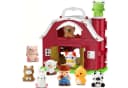 Wootoy Bauernhof-Spielset mit Scheune & 9 Tieren, Rot, Klappbar Bild 2