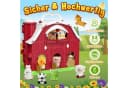 Wootoy Bauernhof-Spielset mit Scheune & 9 Tieren, Rot, Klappbar Bild 4