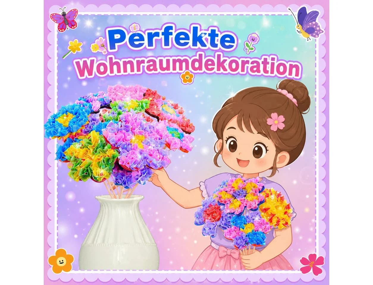 Wootoy Kreativset DIY Poke-In Bastelset für Mädchen ab 4 - Bild 4