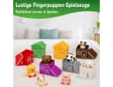 Wootoy Montessori Bauernhof Lernspielzeug 10-tlg. mit 10 Tieren & Scheunen Bild 3