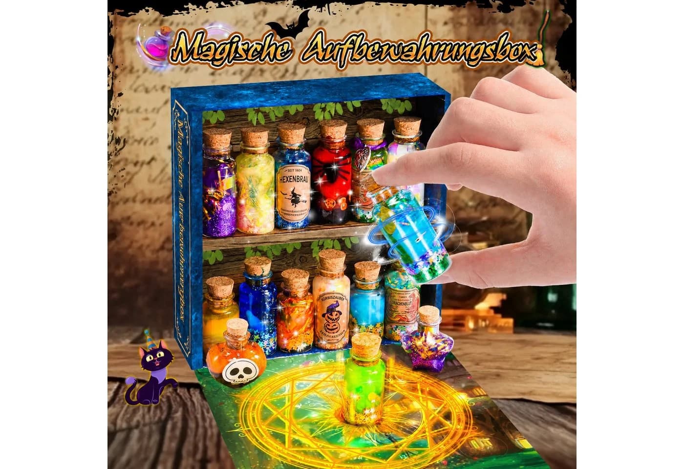 Wootoy Kreativset Zaubertrank-Experimentierkasten für Kinder