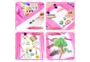 Wootoy Kreativset Mal- und Bastelset Einhorn-Design 208-tlg. Rosa Bild 1