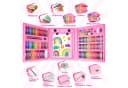 Wootoy Kreativset Mal- und Bastelset Einhorn-Design 208-tlg. Rosa Bild 4