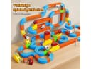 Wootoy Spielzeug-Eisenbahn 80-tlg. mit Anti-Gravity-Technologie & USB-Ladung Bild 1