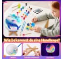 Wootoy Kreativset DIY Mondlampe mit 12 Farben, LED-Nachtlicht & Fernbedienung Bild 3