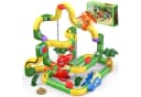 Wootoy Spielzeug-Eisenbahn 188-tlg. mit elektrischem Zug und 3D-Bahn Bild 2