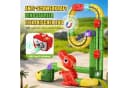 Wootoy Spielzeug-Eisenbahn 188-tlg. mit elektrischem Zug und 3D-Bahn Bild 3