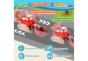 Wootoy 3-in-1 Baustellen-Spielset mit 4 Rückziehfahrzeugen und Spielmatte Bild 3