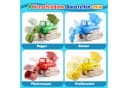 Wootoy 3-in-1 Baustellen-Spielset mit 4 Rückziehfahrzeugen und Spielmatte Bild 4