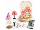 Wootoy Kreativset Einhorn Nachtlicht Bastelset Kinder DIY LED-Nachtlicht Rosa Bild 2